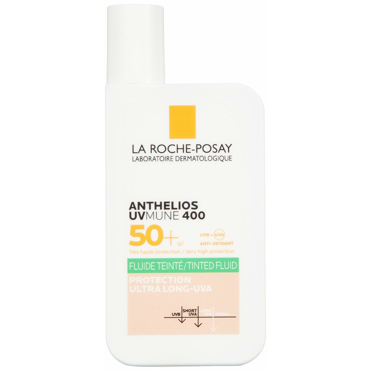 LA ROCHE POSAY ANTHELIOS UVMUNE 400 fluide invisible SPF50+ with color 50 ml