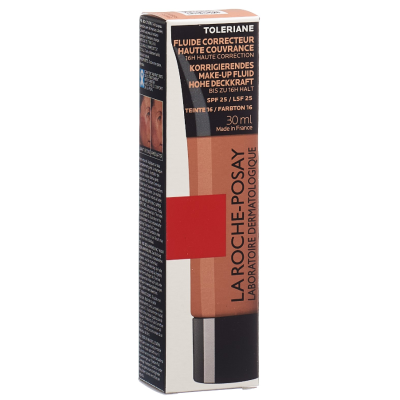 LA ROCHE POSAY TOLERIANE high coverage concealer fluid SPF25 #16 30 ml