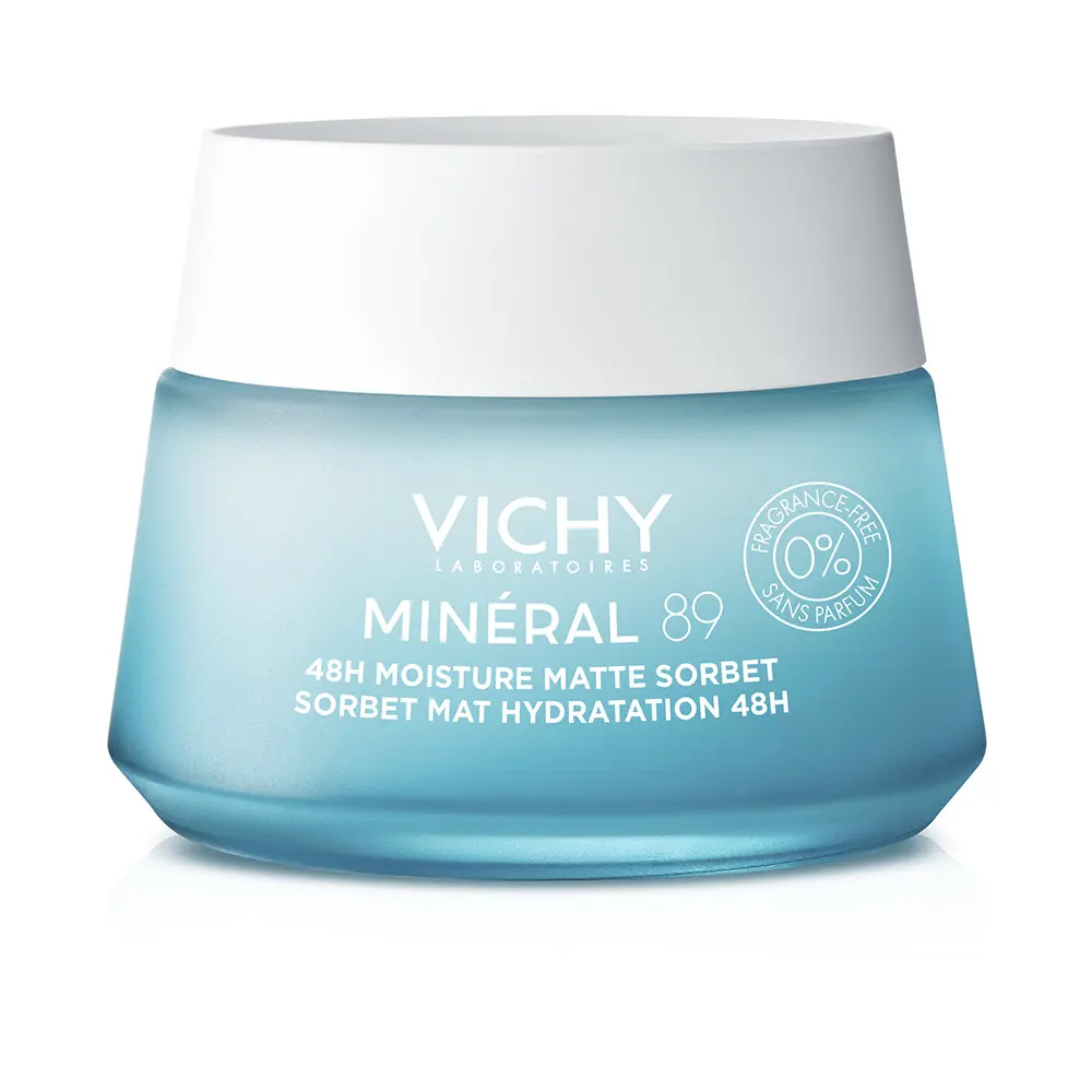 VICHY MINÉRAL 89 48H moisturizing matte sorbet gel with hyaluronic acid 50 ml