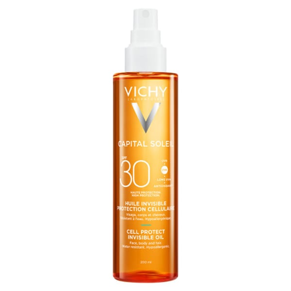 Vichy Capital Soleil Invisible Oil Protective Oil SPF30   200 ml