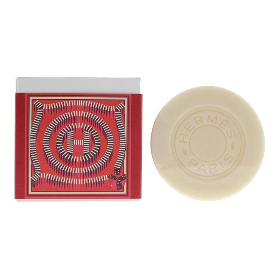 Hermes Eau De Rhubarbe Ecarlate Perfumed Soap   100 g