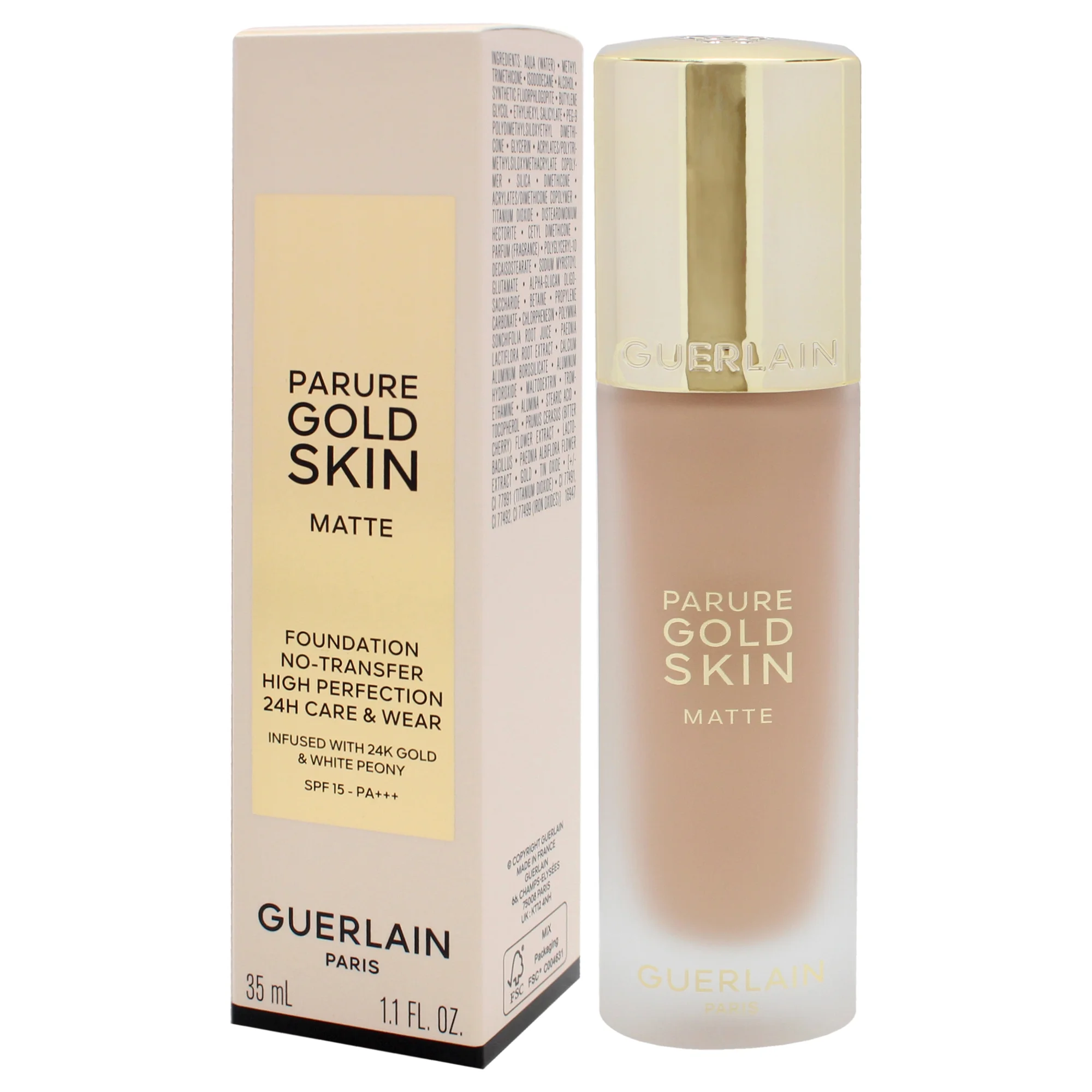GUERLAIN PARURE GOLD MATE make up #3N