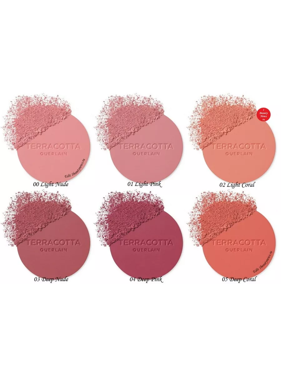 GUERLAIN TERRACOTTA BLUSH blush for a healthy look #000 1 u