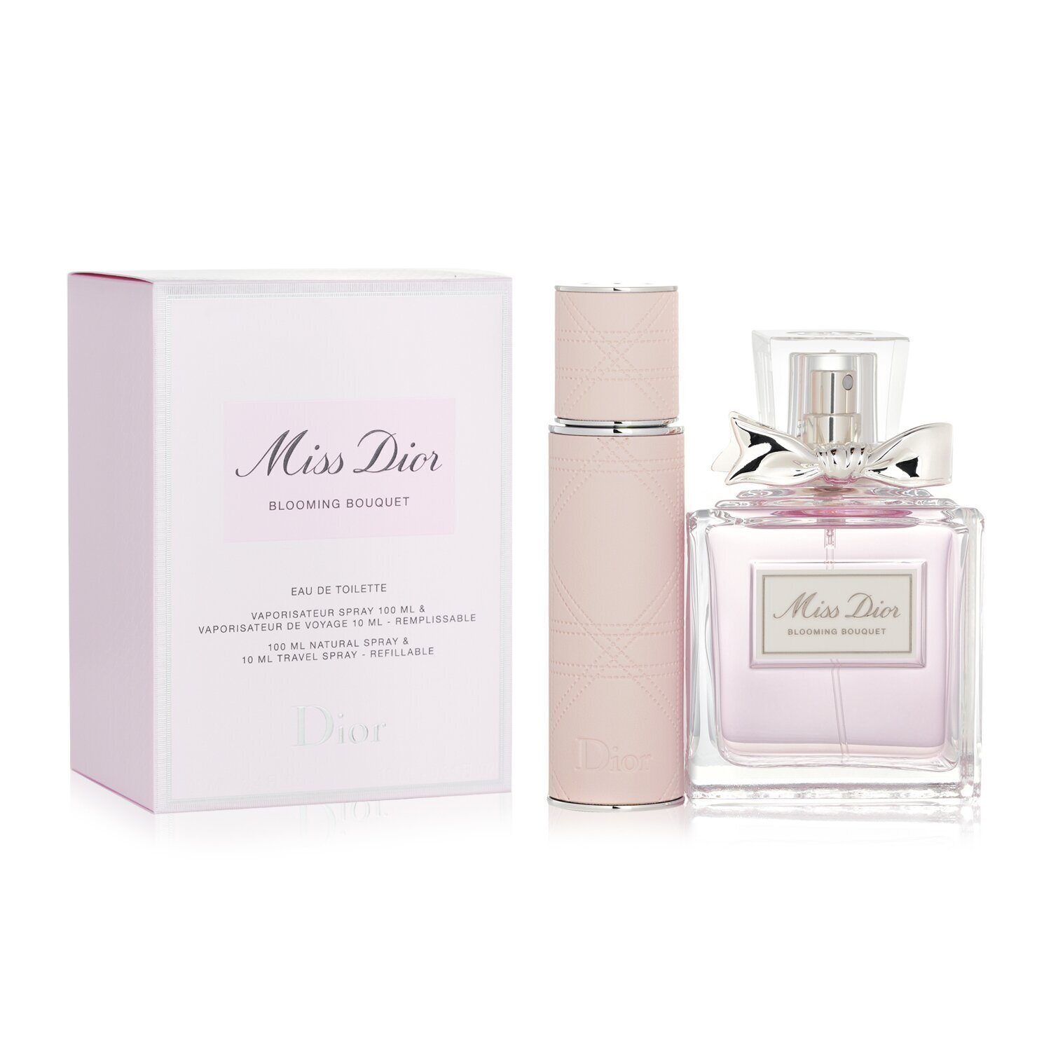 Dior Miss Dior Blooming Bouquet Giftset Edt Spray 100ml/ Edt Spray 10ml  set x 110 ml