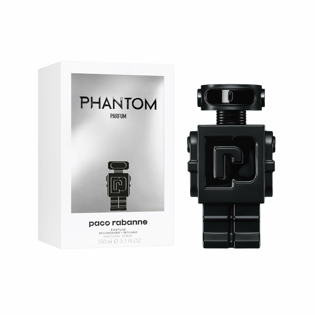 PACO RABANNE PHANTOM PARFUM edp vapor refillable 150 ml