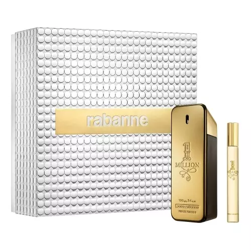 Paco Rabanne 1 Million Giftset Edt Spray 50ml/Edt Travel Spray 10ml   set x 60 ml