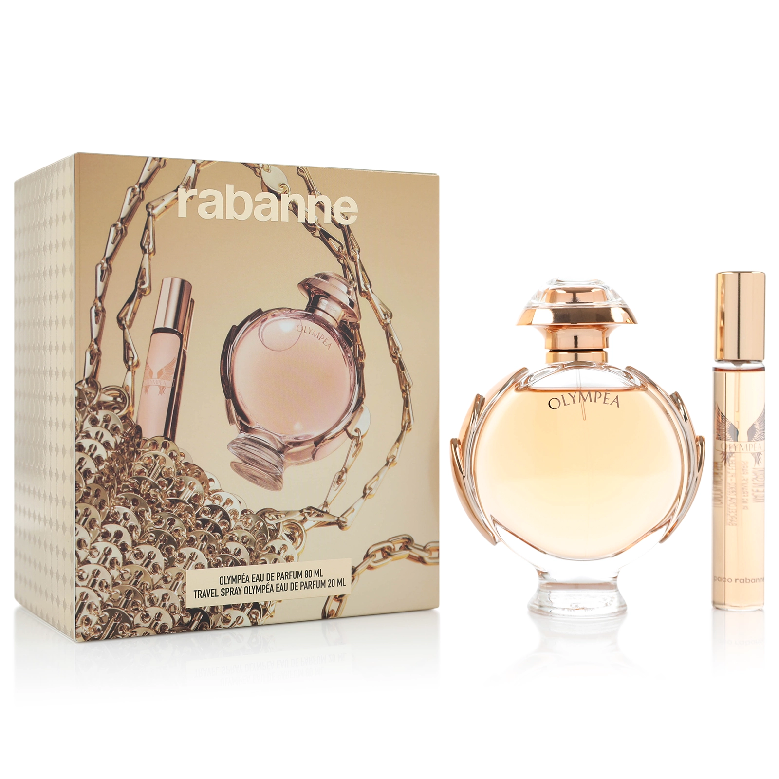 Paco Rabanne Olympea Giftset Edp Spray 80ml/Edp Spray 20ml  set x 100 ml