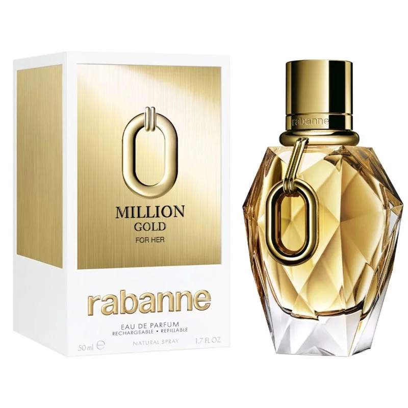 RABANNE MILLION GOLD FOR HER refillable vapo edp 50 ml