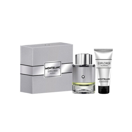 Mont Blanc Explorer Platinum M Set - EdP 60 ml + sh/gel 100 ml /2023