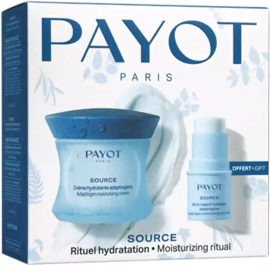 PAYOT SOURCE MOISTURIZING CREAM CASE 2 pcs Cream Cream 50 ml + Facial moisturizing lotion 125 ml