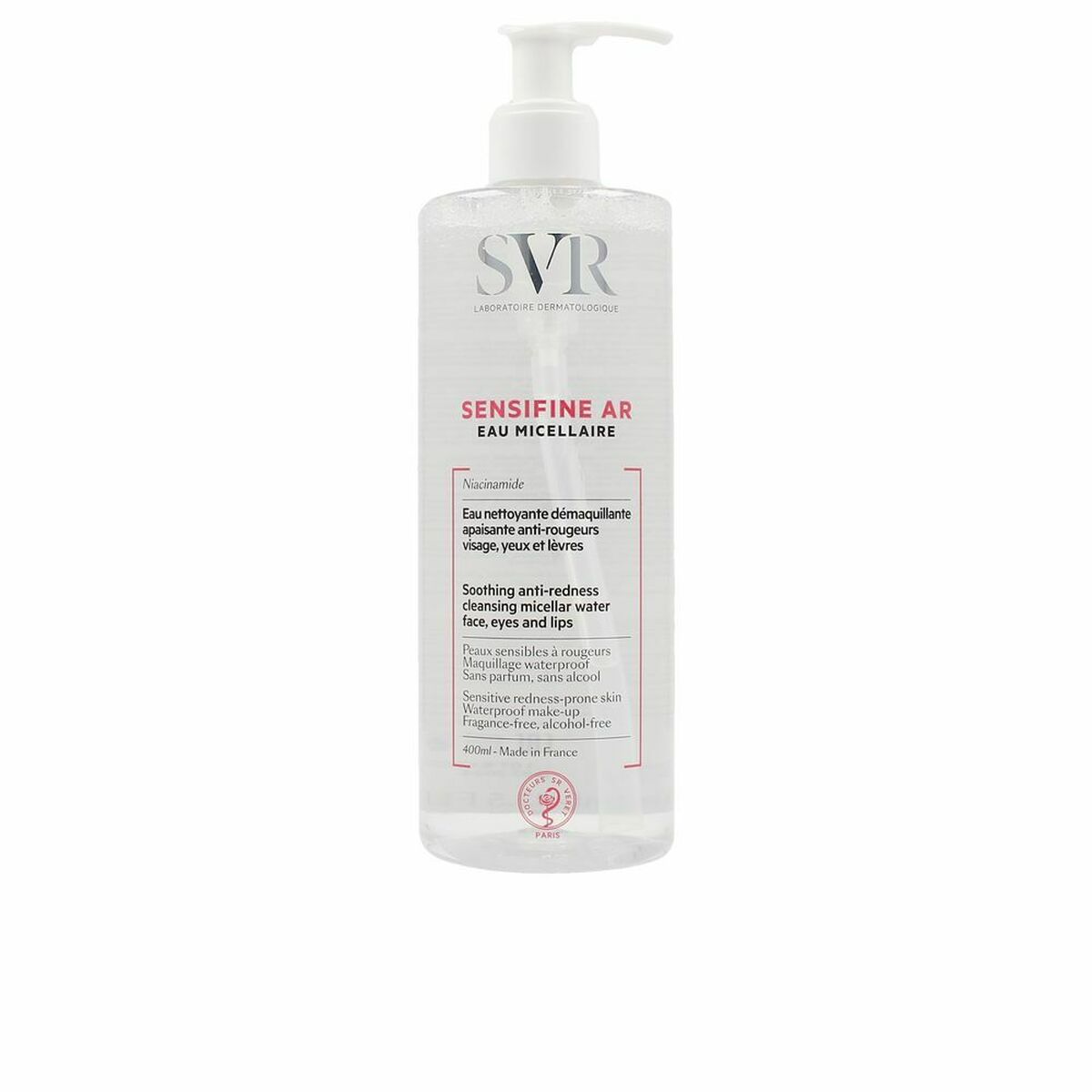 SVR Laboratoire Dermatologique Sensifine AR Soothing Anti-Redness Cleansing Micellar Water 400ml
