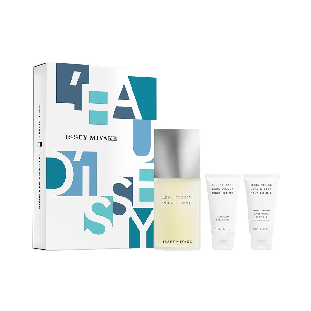ISSEY MIYAKE L'EAU D'ISSEY POUR HOMME CASE 3 pcs