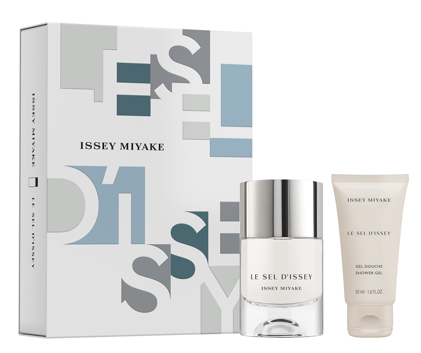ISSEY MIYAKE LE SEL D'ISSEY SET OF 2 PCS Eau de Toilette spray 50 ml + Shower Gel 50 ml