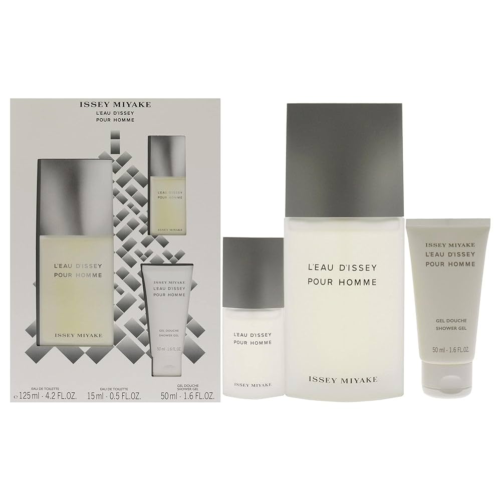ISSEY MIYAKE L'EAU D'ISSEY POUR HOMME 3 pc CASE