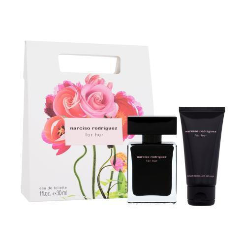 NARCISO RODRIGUEZ FOR HER CASE 2 pcs Eau de Toilette spray 30 ml + Body lotion 50 ml