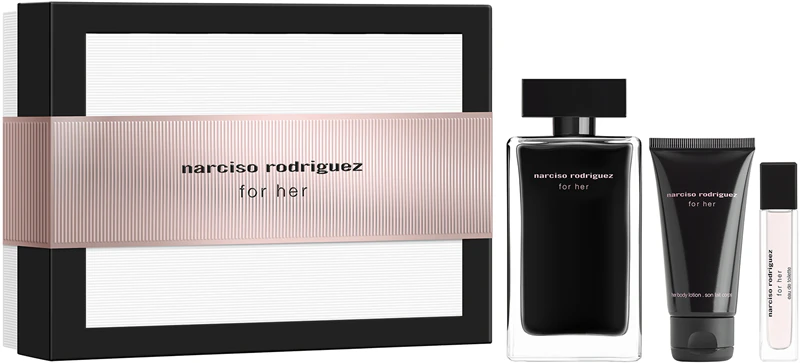 NARCISO RODRIGUEZ FOR HER set 3 pcs
