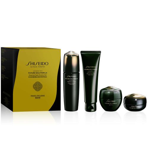 SHISEIDO FUTURE SOLUTION LX NIGHT CREAM SET 4 pcs