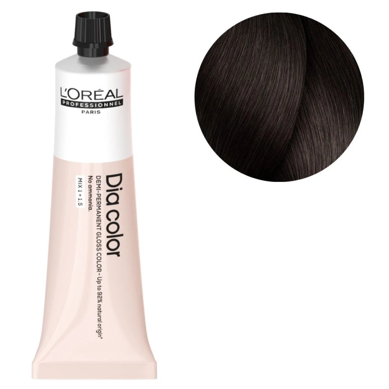 L'ORÉAL PROFESSIONNEL PARIS DIA COLOR demi-permanent coloration without ammonia #5.18 60 ml