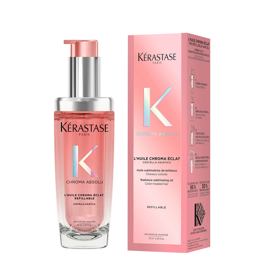 KERASTASE CHROMA ABSOLU rechargeable radiant sublimating oil 75 ml