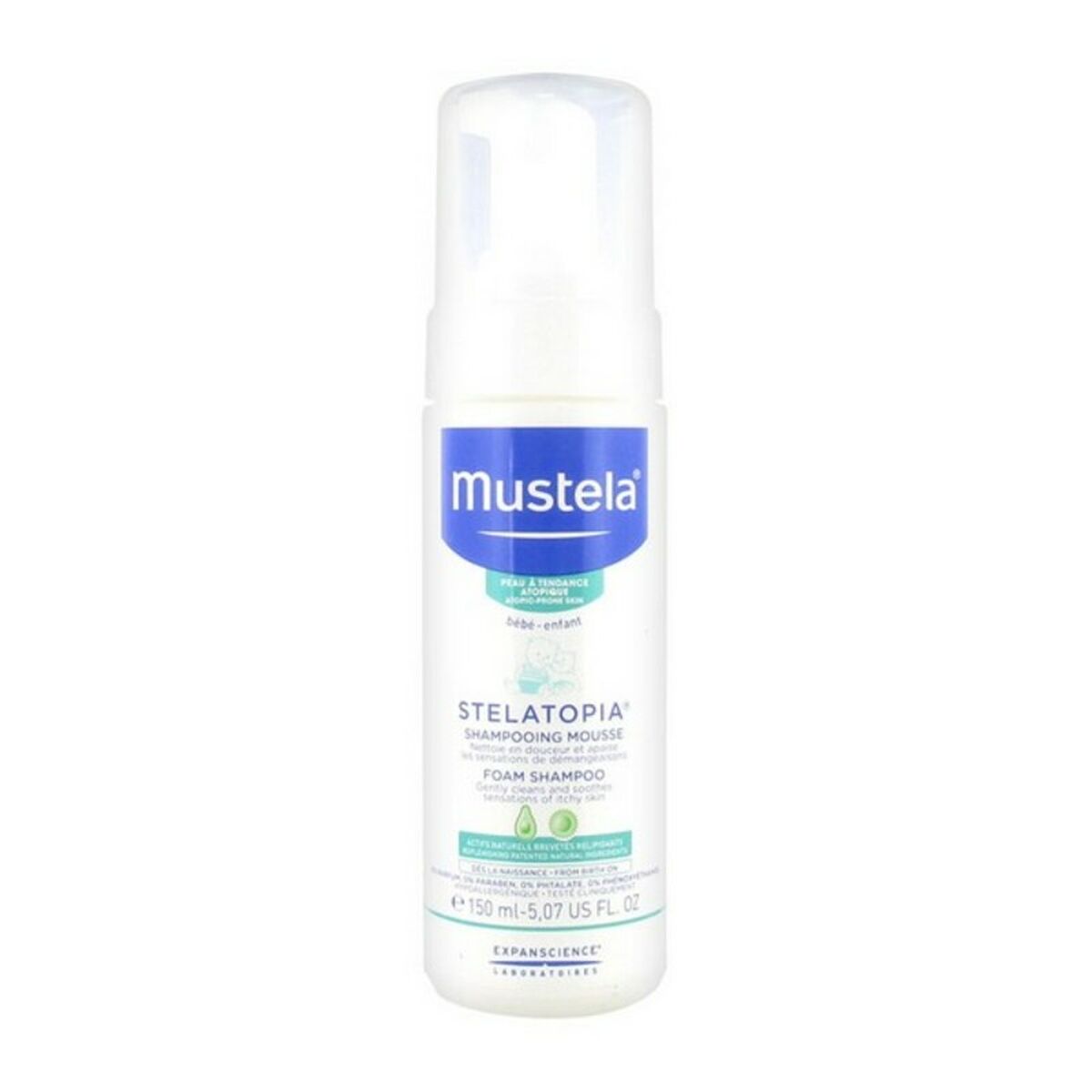 MUSTELA STELATOPIA shampooing mousse 150 ml