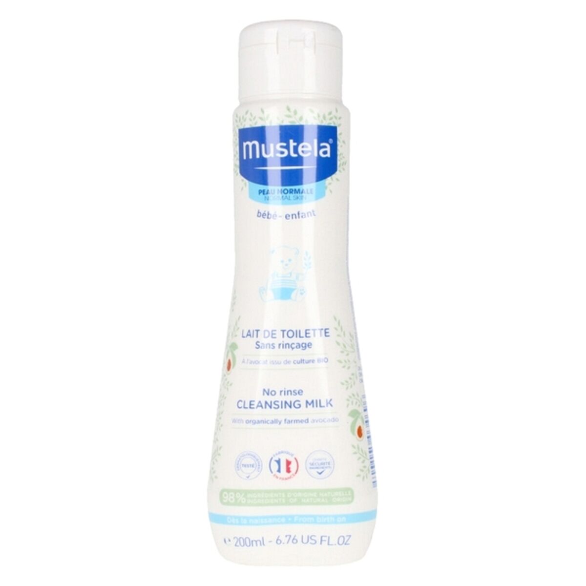 Mustela Bebe No Rinse Cleansing Milk   200 ml