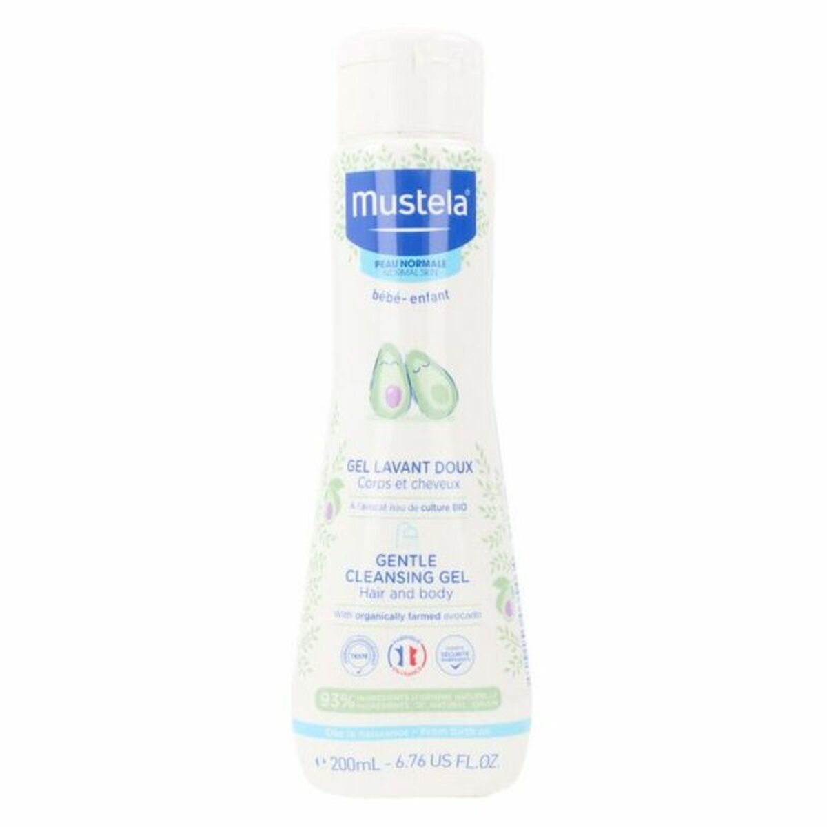 Mustela Bebe Gentle Cleansing Gel Hair And Body   200 ml