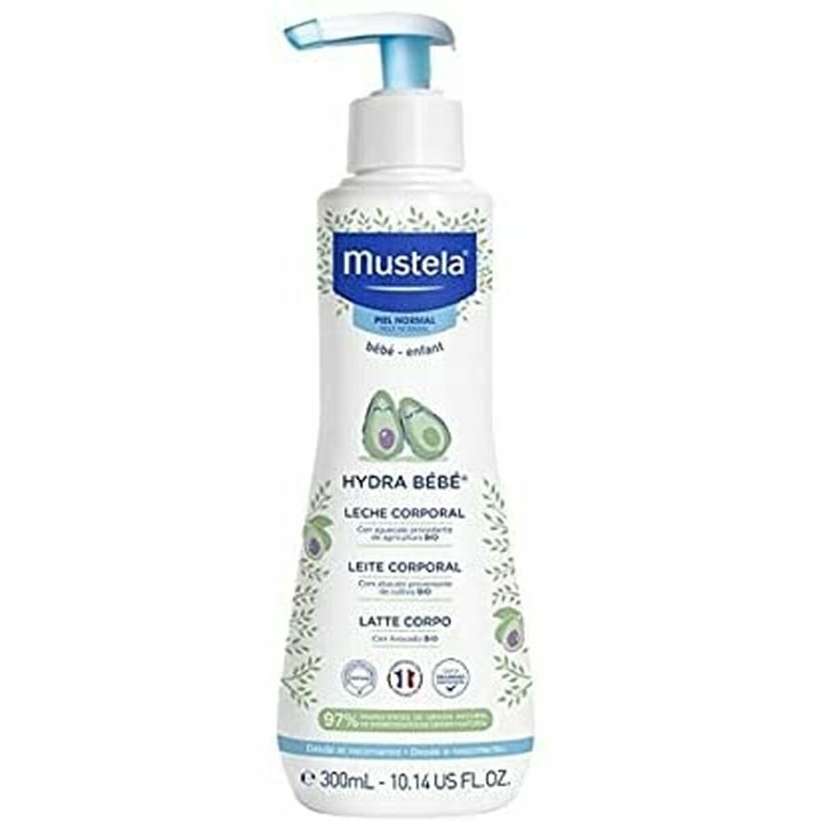 MUSTELA BÉBÉ body milk 300 ml