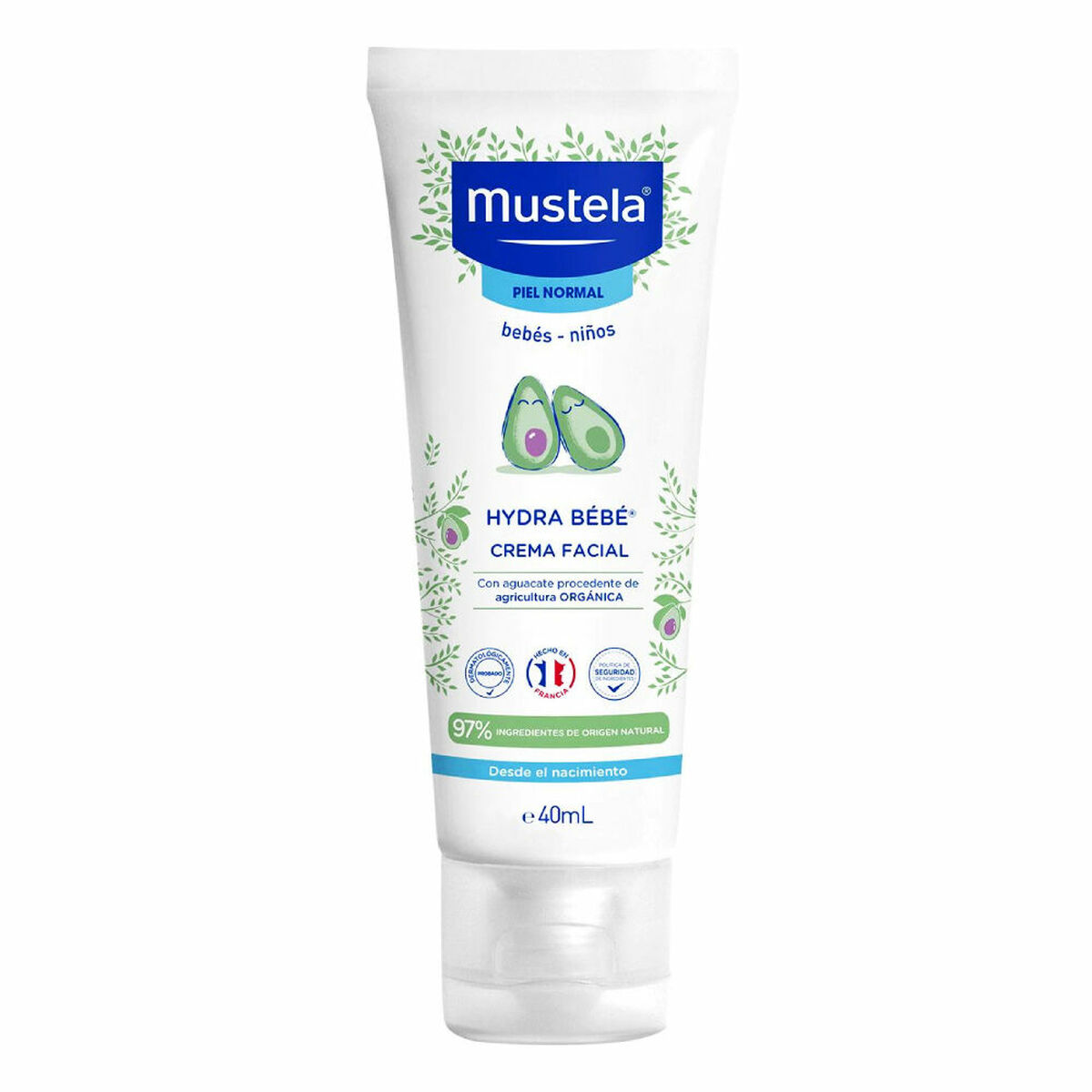 MUSTELA Hydra Bebé Crema Cara 40 ml