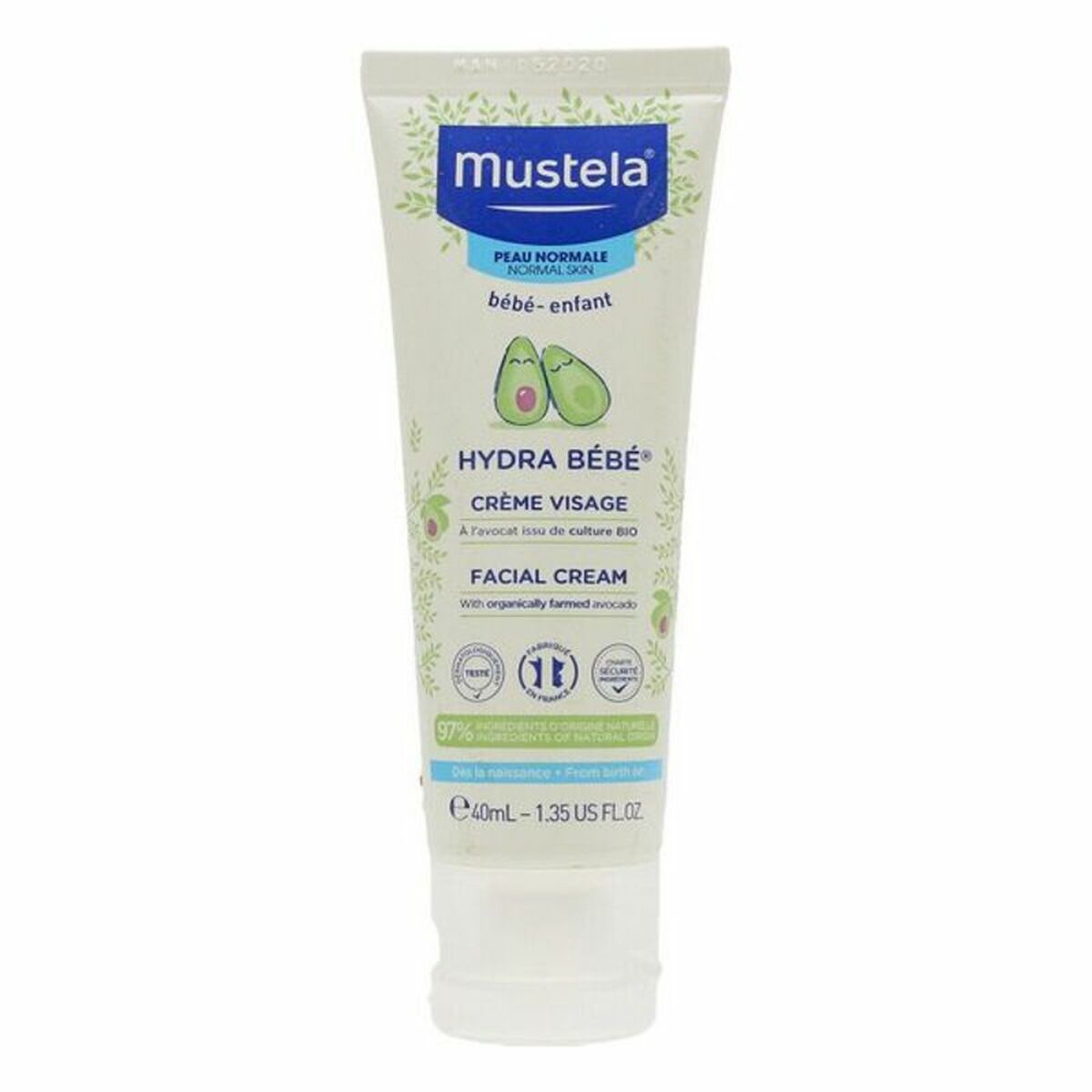 Mustela Hydra Bebe Facial Cream Normal Skin   40 ml