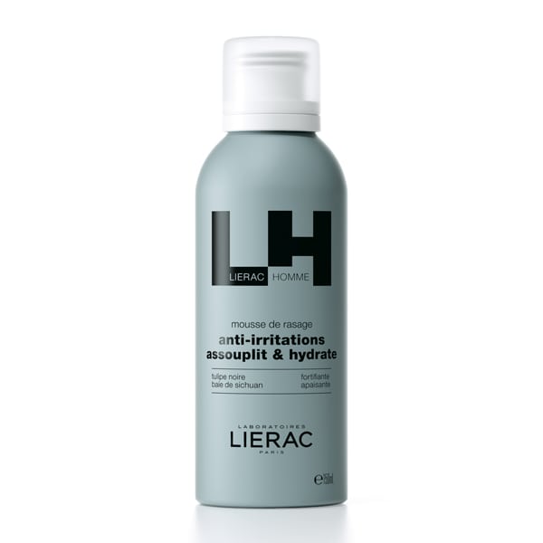 Lierac Homme Shaving Foam Anti-Irritations Assouplit & Hydrate   150 ml