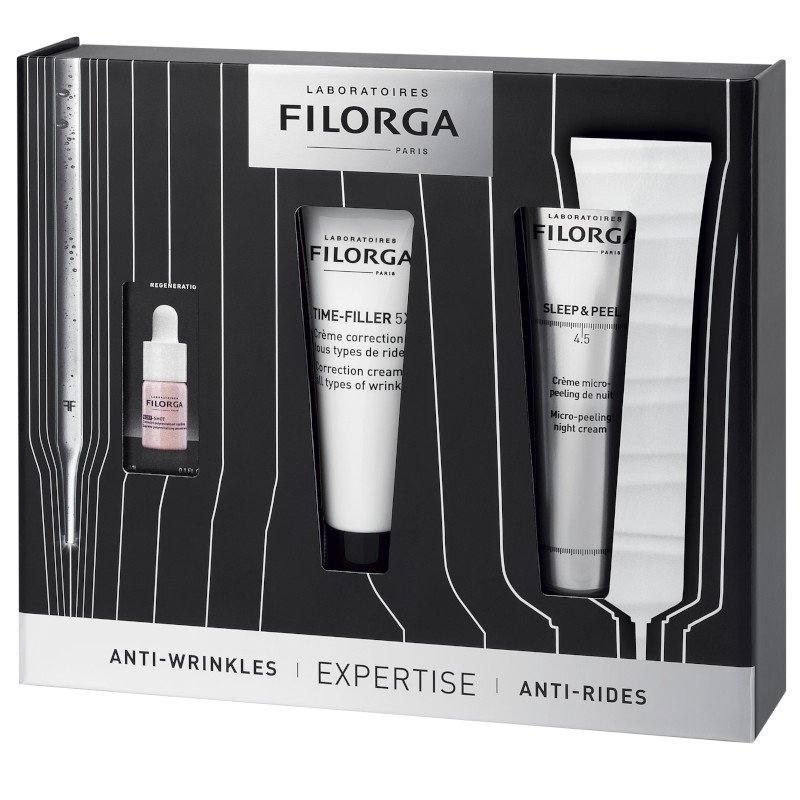 LABORATOIRES FILORGA SLEEP&LIFT ULTRA-ILLUMINATING NIGHT CREAM CASE 3 pcs