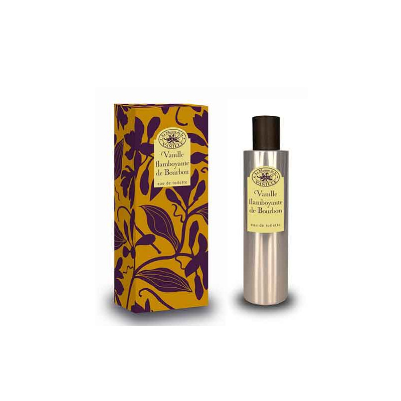 La Maison De La Vanille Flamboyante De Bourbon Edt Spray   100 ml