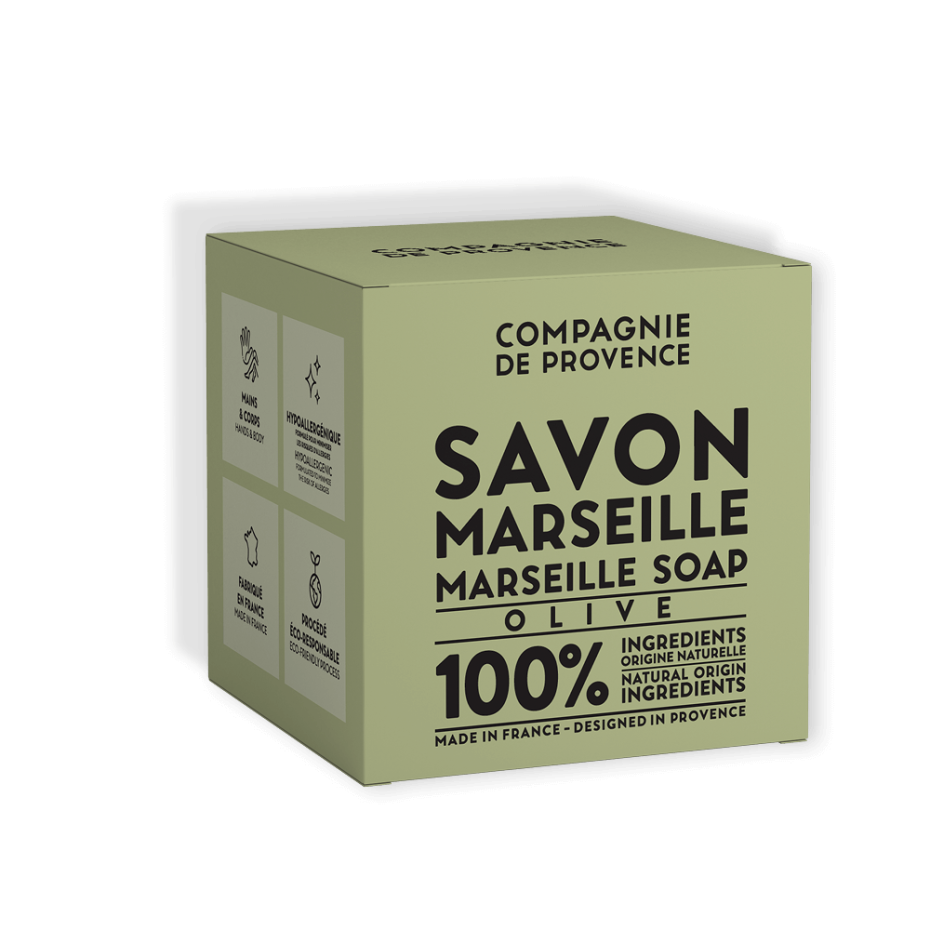 Compagnie De Provence Marseille Soap Bar Olive   400 g