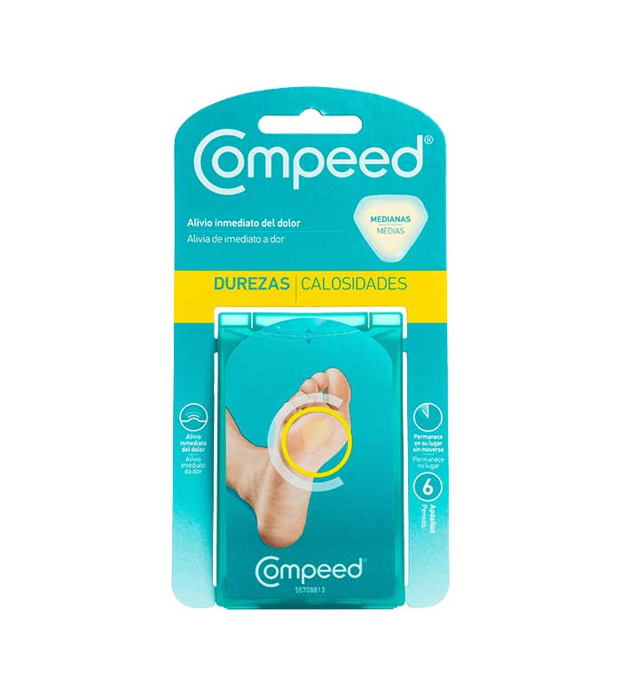 COMPEED DUREZAS medianas 6 apósitos