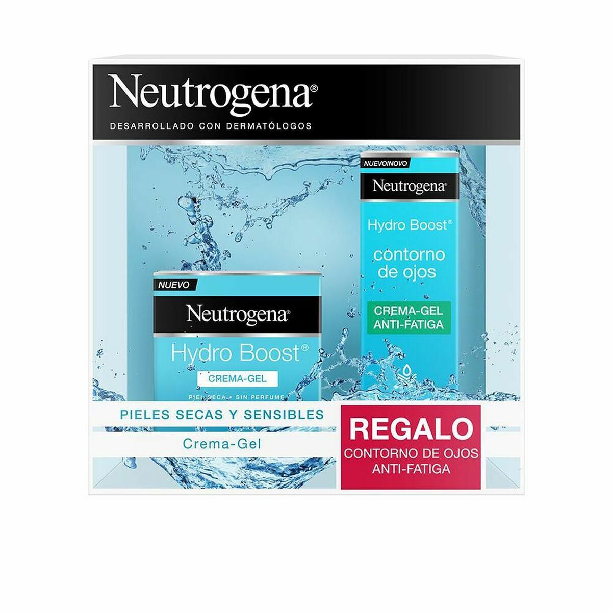 Neutrogena Hydro Boost Σετ Περιποίησης με Κρέμα Προσώπου και Κρέμα Ματιών για Ξηρές Επιδερμίδες