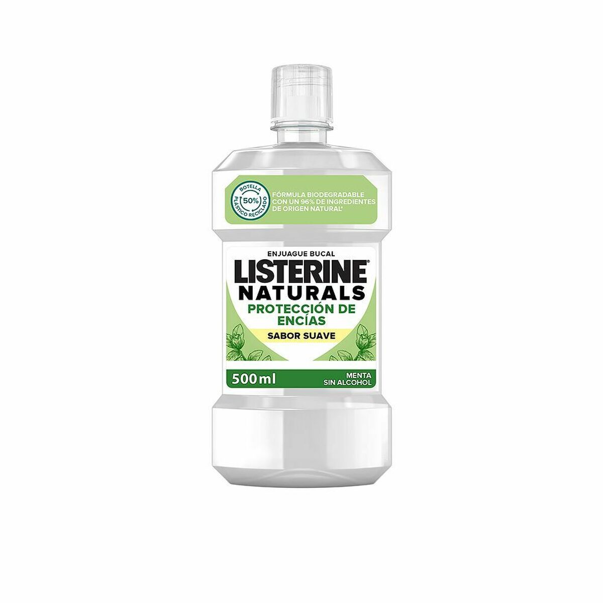 LISTERINE NATURALS enjuague bucal protección encías 500 ml