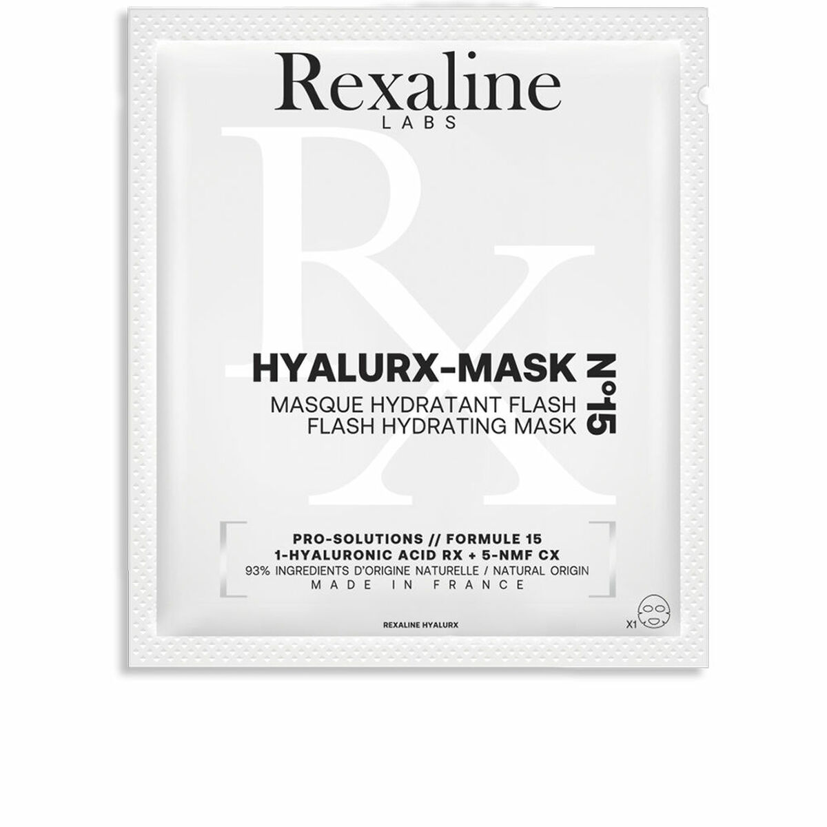 REXALINE HYALURX-MASK flash hydrating mask 20 ml