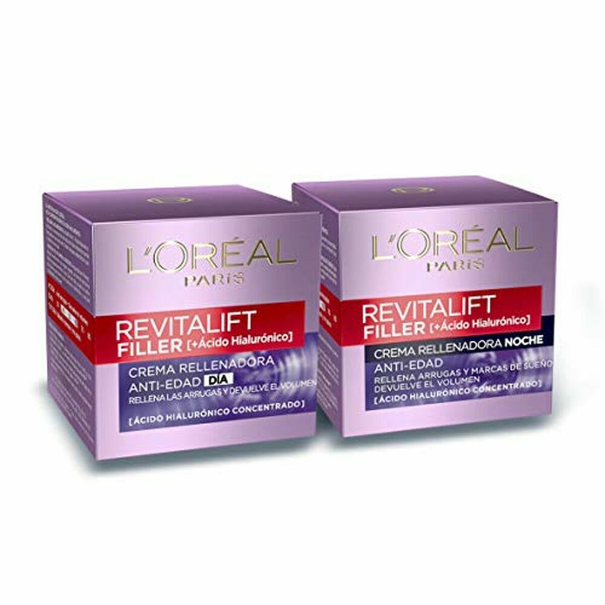 L'Oreal Paris Revitalift Filler Renew Κρέμα Προσώπου Νυκτός για Ενυδάτωση & Αντιγήρανση με Υαλουρονικό Οξύ 50ml
