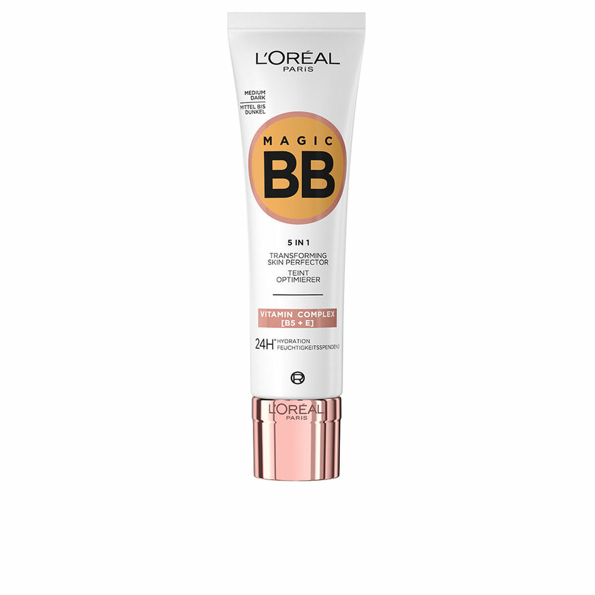 Βάση Μακιγιάζ Κρεμώδες L'Oreal Make Up Magic Bb Medium Dark Spf 10 30 ml
