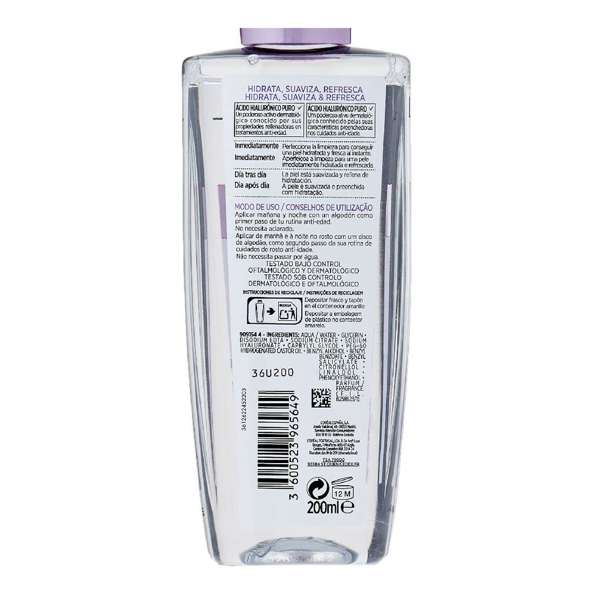 L'Oreal Paris Lotion Τόνωσης Revitalift Filler Replumping 200ml