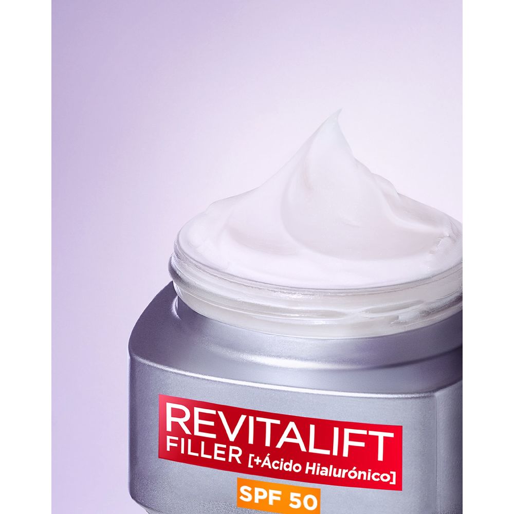 L'Oreal Paris Revitalift Filler Αντιγηραντική Κρέμα Προσώπου Ημέρας με SPF50 με Υαλουρονικό Οξύ 50ml