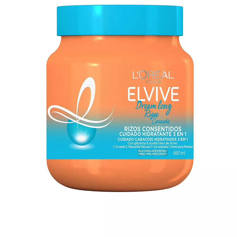 L'Oreal Paris Elvive Dream Lengths 3-in-1 Curls Hydration Μάσκα Μαλλιών για Επανόρθωση 200ml