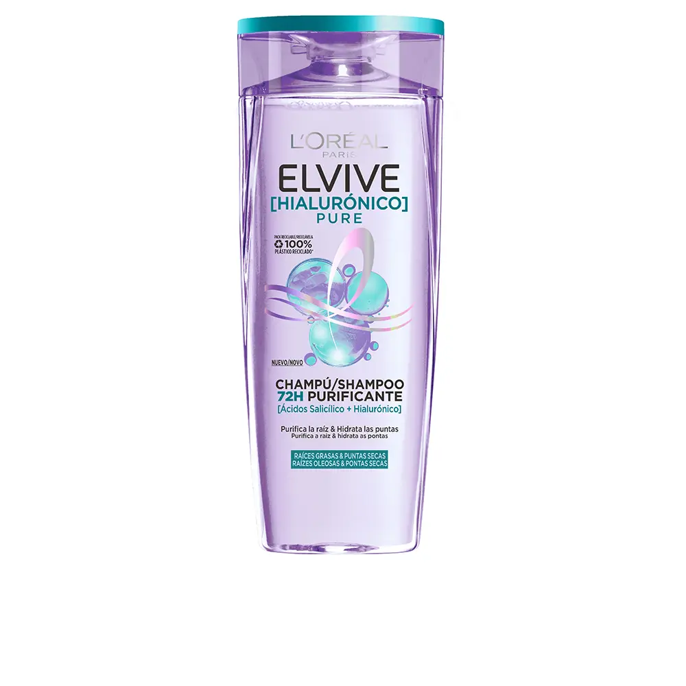 L'ORÉAL PARIS ELVIVE HYALURONIC PURE shampoo 380 ml