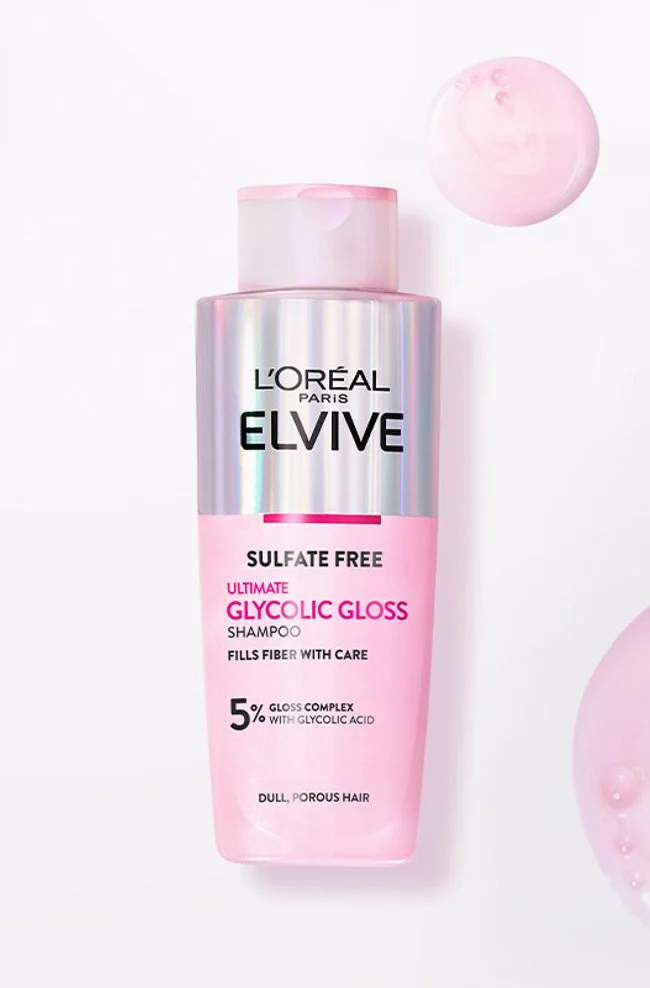 L'ORÉAL PARIS ELVIVE GLYCOLIC GLOSS shampoo 400 ml