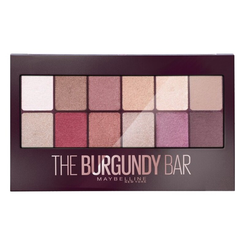 MAYBELLINE THE BURGUNDY BAR eye shadow palette #04-burgundy 9,6 gr