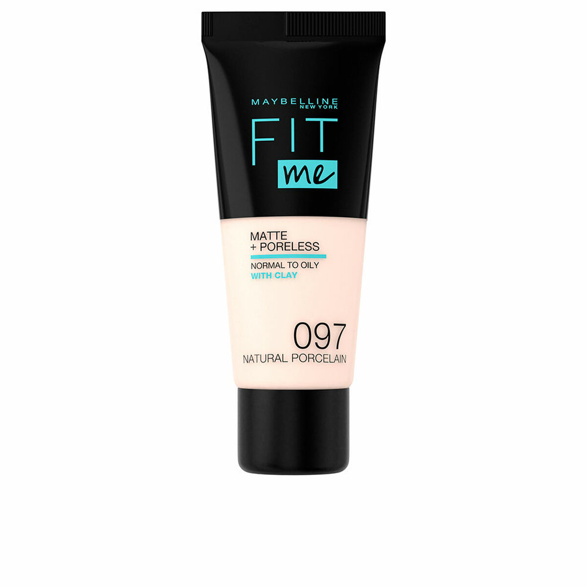 MAYBELLINE FIT ME! Foundation matte+poreless #97-natural porcelain