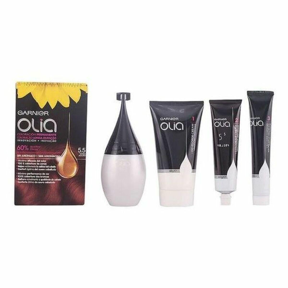 Garnier Olia 5.5 Ακαζού Μαονί 60gr