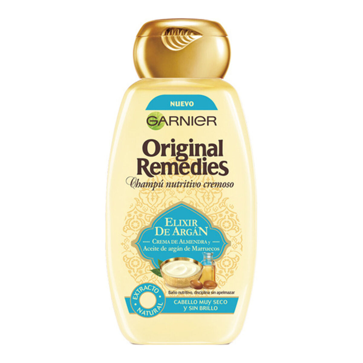 Garnier Original Remedies Σαμπουάν Αναδόμησης/Θρέψης για Ξηρά Μαλλιά elixir de argan 300 ml
