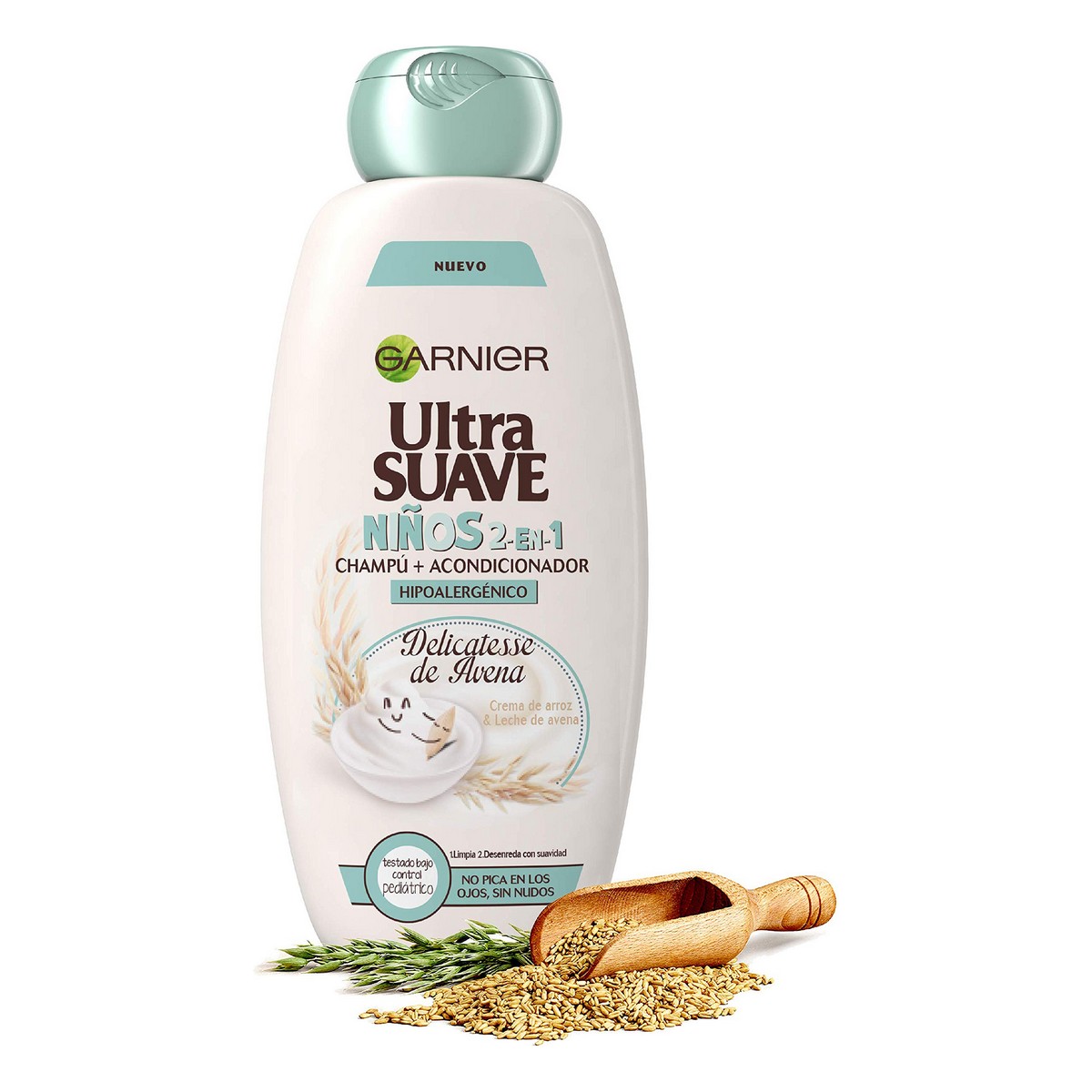 GARNIER ULTRA SUAVE champú + acondicionador para niños de avena 400 ml