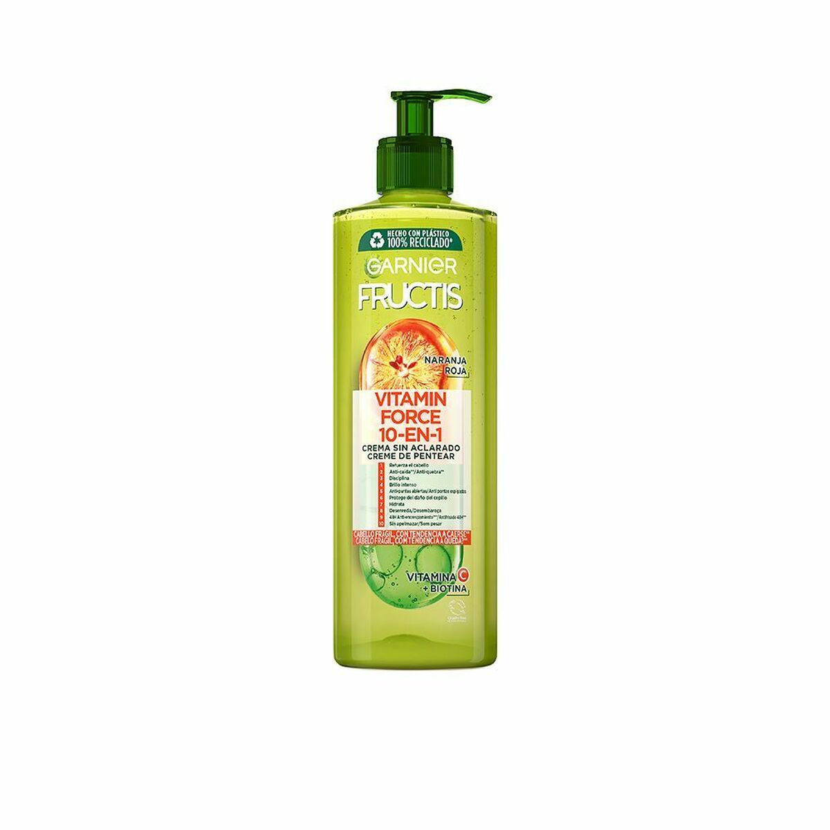GARNIER FRUCTIS VITAMIN FORCE crema sin aclarado 400 ml